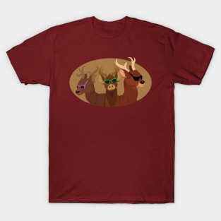 Deer Wearing Sunglasses T-Shirt